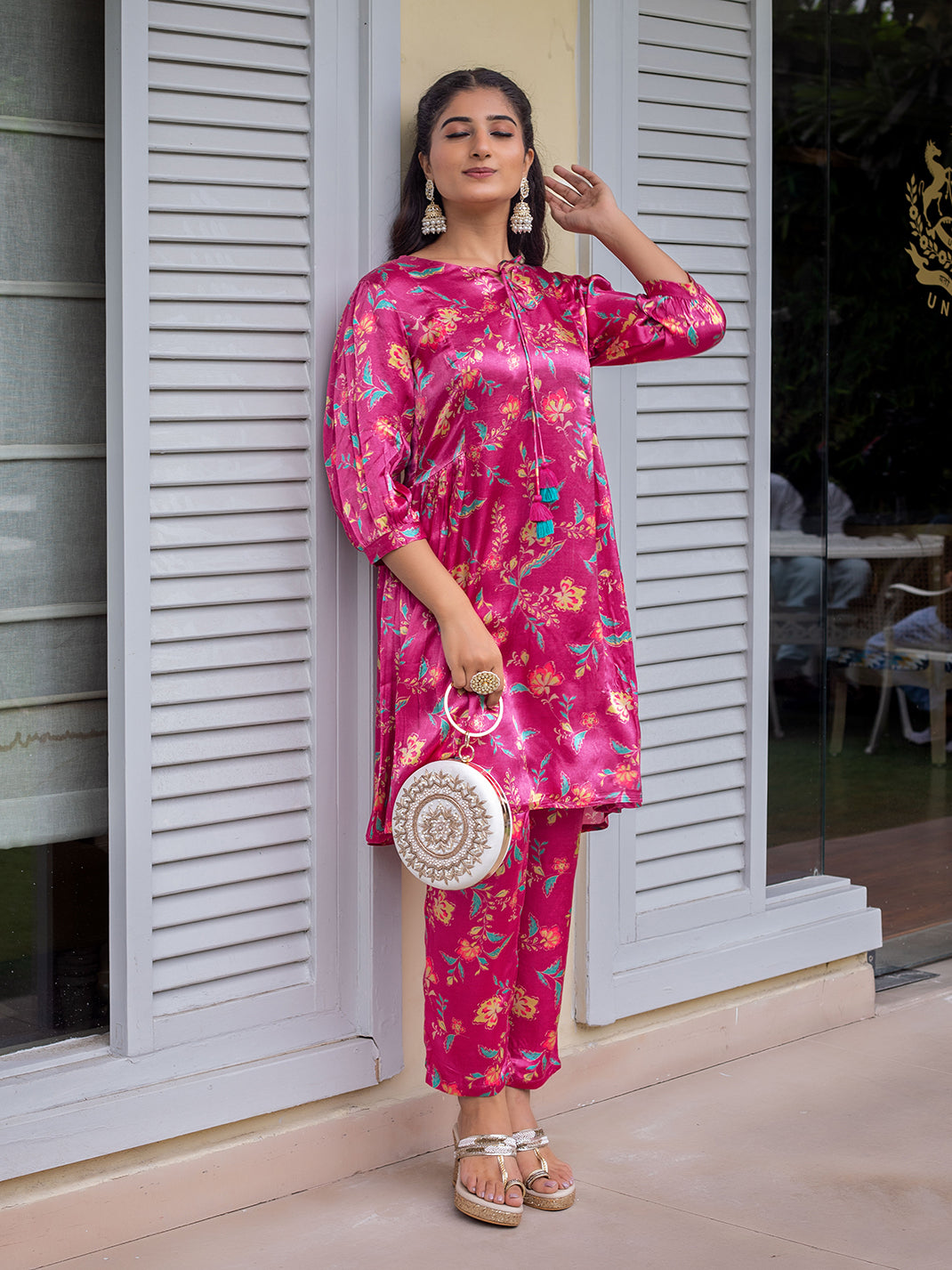 step-into-sophistication-with-our-pink-satin-co-ord-set-featuring-a-digital-floral-jaal-print-effortless-style-meets-modern-chic-in-this-ensemble