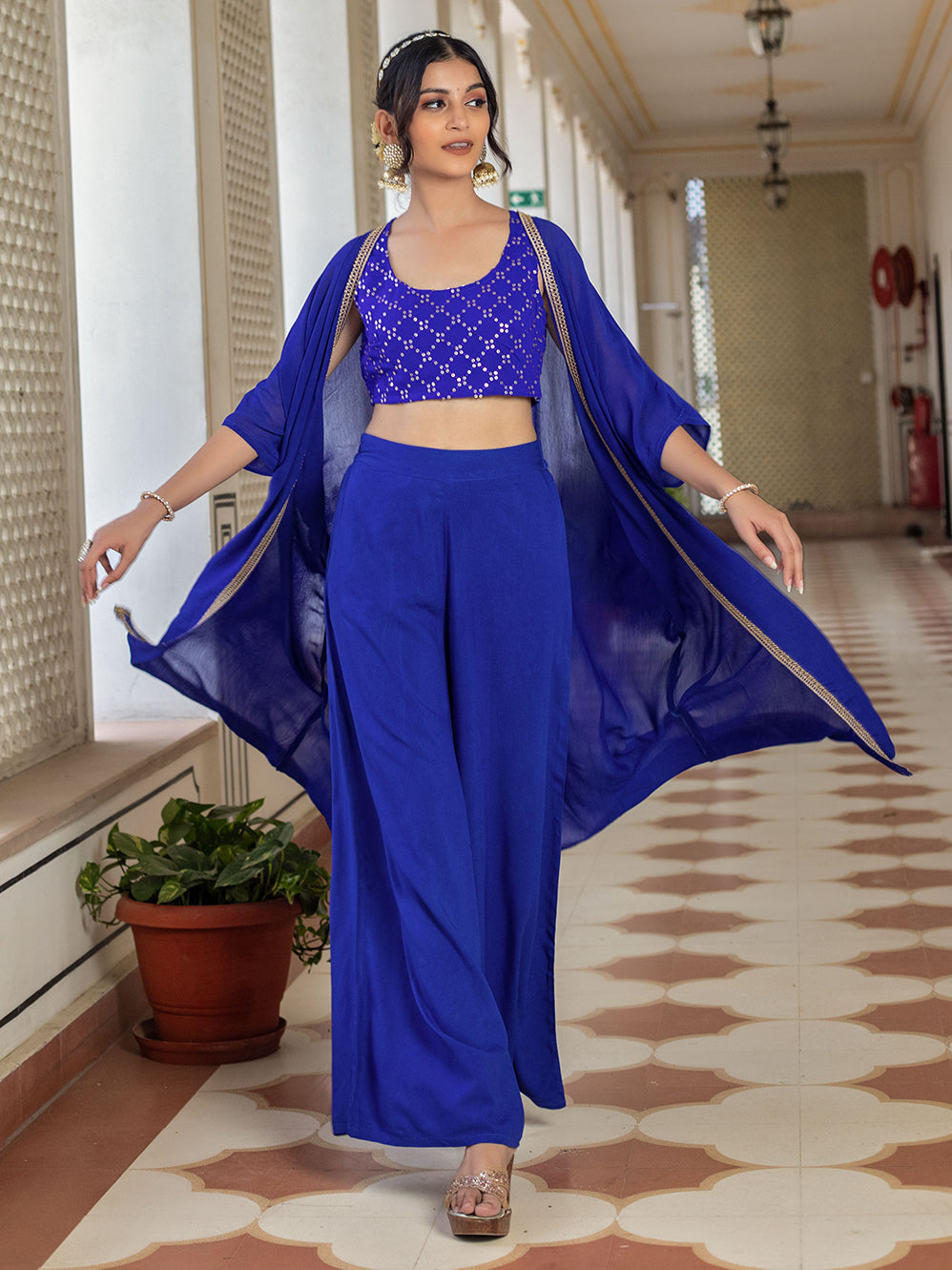 make-a-statement-in-our-blue-co-ord-set-featuring-a-sequin-embroidered-jaal-on-the-crop-top-effortless-elegance-with-a-touch-of-sparkle