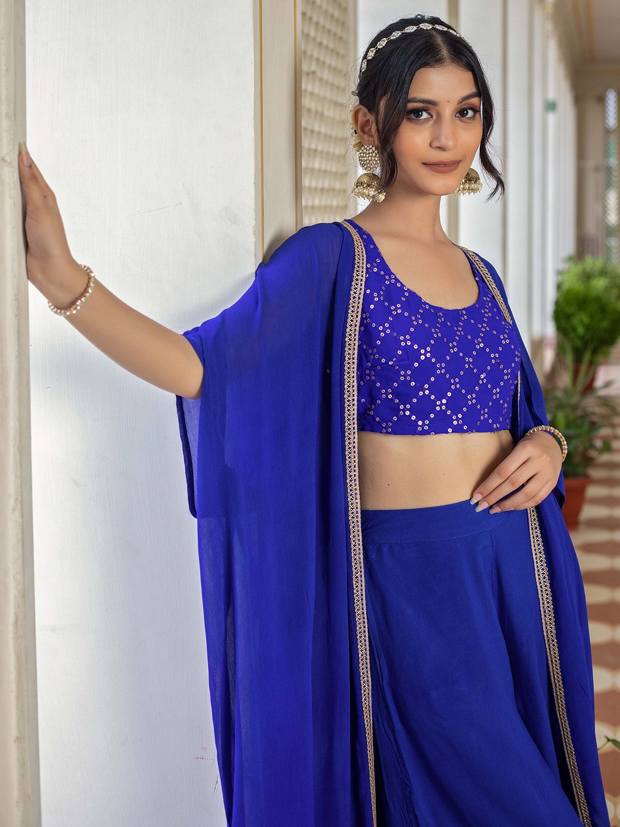 make-a-statement-in-our-blue-co-ord-set-featuring-a-sequin-embroidered-jaal-on-the-crop-top-effortless-elegance-with-a-touch-of-sparkle